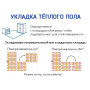 Теплый пол Harmann W160-005, с терморегулятором MST-1
