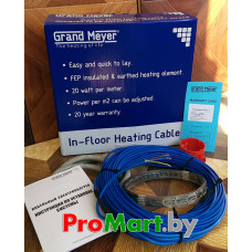Нагревательный кабель Grand Meyer 115м 8,63-20,13м2 в стяжку