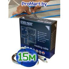 Нагревательный кабель Grand Meyer 15м 1,13-2,63м2 в стяжку